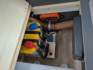 Apero 465 GT montage mover